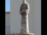 [Cliquez pour agrandir : 45 Kio] Las Cruces - Our Lady of Health's church: statue.