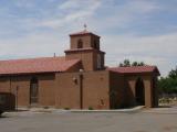 [Cliquez pour agrandir : 61 Kio] Corrales - The church of San Ysidro: general view.