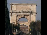 [Cliquez pour agrandir : 87 Kio] Rome - L'arc de Titus : vue générale.