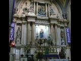 [Cliquez pour agrandir : 171 Kio] Mexico - L'église Sainte-Inès : le retable.
