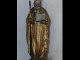 [Cliquez pour agrandir : 73 Kio] Saint-Pée-sur-Nivelle - L'église Saint-Pierre : statue de saint Blaise.