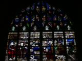 [Cliquez pour agrandir : 125 Kio] Alençon - La basilique Notre-Dame : vitrail.