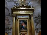 [Cliquez pour agrandir : 107 Kio] Burgos - La cathédrale : retable avec la Vierge à l'Enfant.