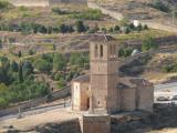 [Cliquez pour agrandir : 127 Kio] Ségovie - L'église de la Vraie Croix.