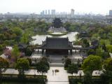 [Cliquez pour agrandir : 104 Kio] Suzhou - Panmen : vue générale depuis la pagode Ruiguang.