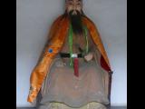 [Cliquez pour agrandir : 59 Kio] Suzhou - Panmen : statue de Wu Zixu au pied de la pagode Ruiguang.