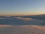 [Cliquez pour agrandir : 38 Kio] White Sands - Dunes at sunset.