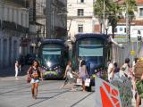 [Cliquez pour agrandir : 130 Kio] Montpellier - Le tramway.