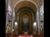 [Cliquez pour agrandir : 100 Kio] Lille - Le grand séminaire : la grande chapelle : la nef et le chœur.