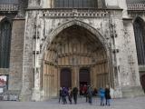 [Cliquez pour agrandir : 130 Kio] Gand - La cathédrale Saint-Bavon : le porche principal.