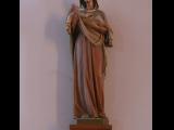 [Cliquez pour agrandir : 45 Kio] Las Cruces - The cathedral of the Immaculate Heart of Mary: statue of Virgin Mary with Jesus.