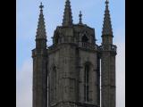 [Cliquez pour agrandir : 68 Kio] Gand - La cathédrale Saint-Bavon : le clocher.