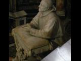 [Cliquez pour agrandir : 67 Kio] Rome - La basilique Sainte-Marie-Majeure : la statue du bienheureux pape Pie IX.