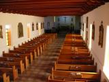 [Cliquez pour agrandir : 84 Kio] Tularosa - Saint Francis de Paula's church: the nave.