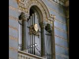 [Cliquez pour agrandir : 118 Kio] Lyon - La basilique Notre-Dame-de-Fourvière : l'église haute : l'orgue.