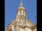 [Cliquez pour agrandir : 91 Kio] Ségovie - La cathédrale Sainte-Marie : la coupole.