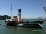 [Cliquez pour agrandir : 69 Kio] San Francisco - The maritime museum: boat.