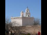 [Cliquez pour agrandir : 80 Kio] Tucson - Mission San Xavier: the chapel.