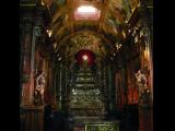 [Cliquez pour agrandir : 110 Kio] Rio de Janeiro - L'abbaye Saint-Benoît : le chœur.