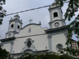 [Cliquez pour agrandir : 96 Kio] Rio de Janeiro - L'église Sainte-Marguerite-Marie : la façade.