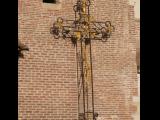 [Cliquez pour agrandir : 129 Kio] Toulouse - La cathédrale Saint-Étienne : croix en fer forgé.