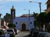 [Cliquez pour agrandir : 118 Kio] Mexico - Le quartier Xochimilco : la chapelle de Belem.
