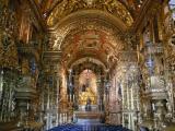 [Cliquez pour agrandir : 164 Kio] Rio de Janeiro - L'église São Francisco da Penitência : la nef.