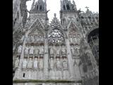 [Cliquez pour agrandir : 121 Kio] Rouen - La cathédrale Notre-Dame : la façade : détail.