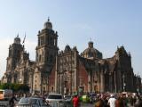 [Cliquez pour agrandir : 122 Kio] Mexico - La cathédrale Notre-Dame-de-l'Assomption : vue générale.