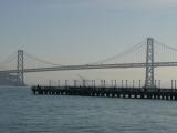 [Cliquez pour agrandir : 58 Kio] San Francisco - The Bay bridge.