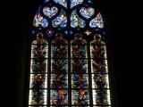 [Cliquez pour agrandir : 127 Kio] Lyon - La cathédrale Saint-Jean : vitrail.