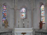 [Cliquez pour agrandir : 88 Kio] Colombey-les-deux-Églises - L'église Notre-Dame-en-son-Assomption : l'abside.