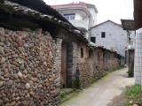 [Cliquez pour agrandir : 113 Kio] Baifeng - Maisons du village.