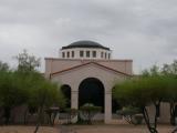 [Cliquez pour agrandir : 60 Kio] Tucson - Saint-Thomas-the-Apostle's church: general view.