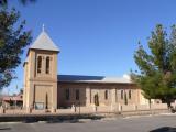 [Cliquez pour agrandir : 88 Kio] Mesilla - San Albino's basilica: the side.