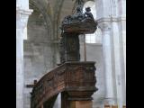 [Cliquez pour agrandir : 94 Kio] Vézelay - La basilique Sainte-Marie-Madeleine : la chaire.