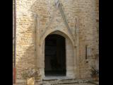 [Cliquez pour agrandir : 116 Kio] Sainte-Marie-de-Gosse - L'église Sainte-Marie : la porte.