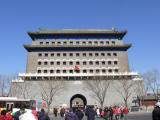 [Cliquez pour agrandir : 99 Kio] Pékin - La porte Qianmen : la tour de la flèche.