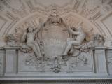 [Cliquez pour agrandir : 87 Kio] San Francisco - The city hall: the hall: detail.