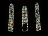[Cliquez pour agrandir : 71 Kio] Orléans - L'église Saint-Pierre-du-Martroi : vitraux du chœur.