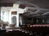 [Cliquez pour agrandir : 67 Kio] Tucson - Saint-Thomas-the-Apostle's church: the nave and the choir.