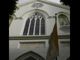 [Cliquez pour agrandir : 70 Kio] San Francisco - Saint Francis of Assisi's church: front view: detail.