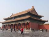[Cliquez pour agrandir : 75 Kio] Pékin - La Cité interdite : la salle de l'harmonie préservée.