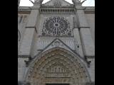 [Cliquez pour agrandir : 135 Kio] Poitiers - La cathédrale Saint-Pierre : la façade : détail.