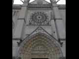 [Cliquez pour agrandir : 135 Kio] Poitiers - La cathédrale Saint-Pierre : la façade : détail.