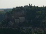 [Cliquez pour agrandir : 47 Kio] Rocamadour - La falaise et le sanctuaire.