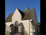 [Cliquez pour agrandir : 80 Kio] L'Île-Bouchard - L'église Saint-Gilles : vue générale.