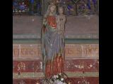 [Cliquez pour agrandir : 108 Kio] Beauvais - La cathédrale : la chapelle de la Vierge : statue de la Vierge à l'Enfant.