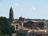 [Cliquez pour agrandir : 76 Kio] Le Puy-en-Velay - La cathédrale Notre-Dame-de-l'Annonciation.