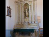 [Cliquez pour agrandir : 65 Kio] Albuquerque - The church of San Felipe de Neri: the altar of Virgin Mary.
